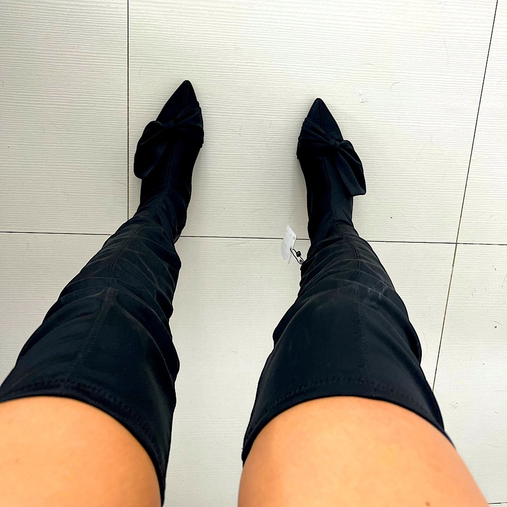 Super high knee Zara boots